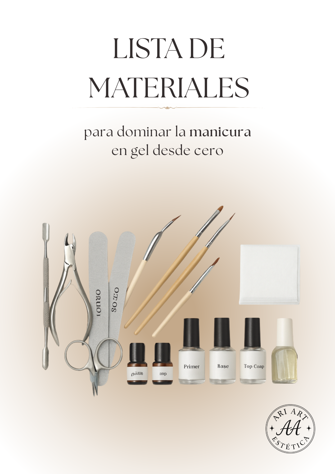 Copy of Lista de materiales